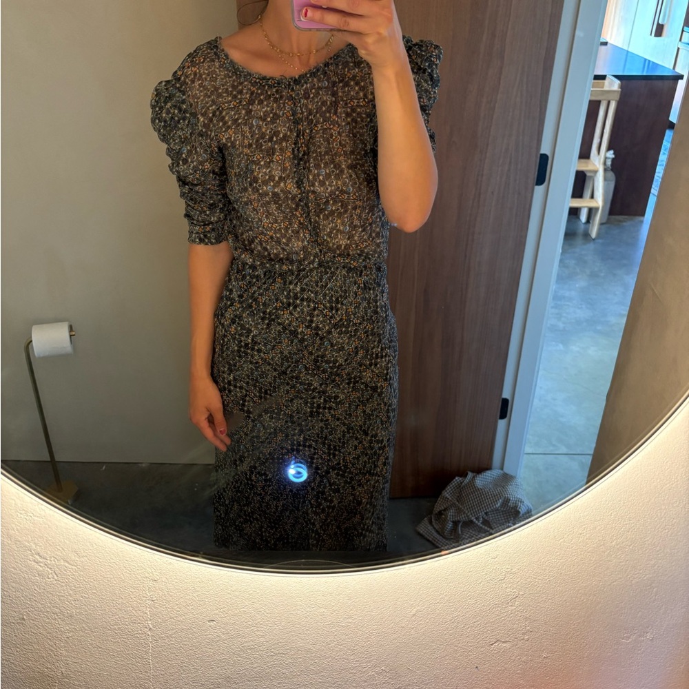 Isabel Marant x h and m tea dress . Size xs